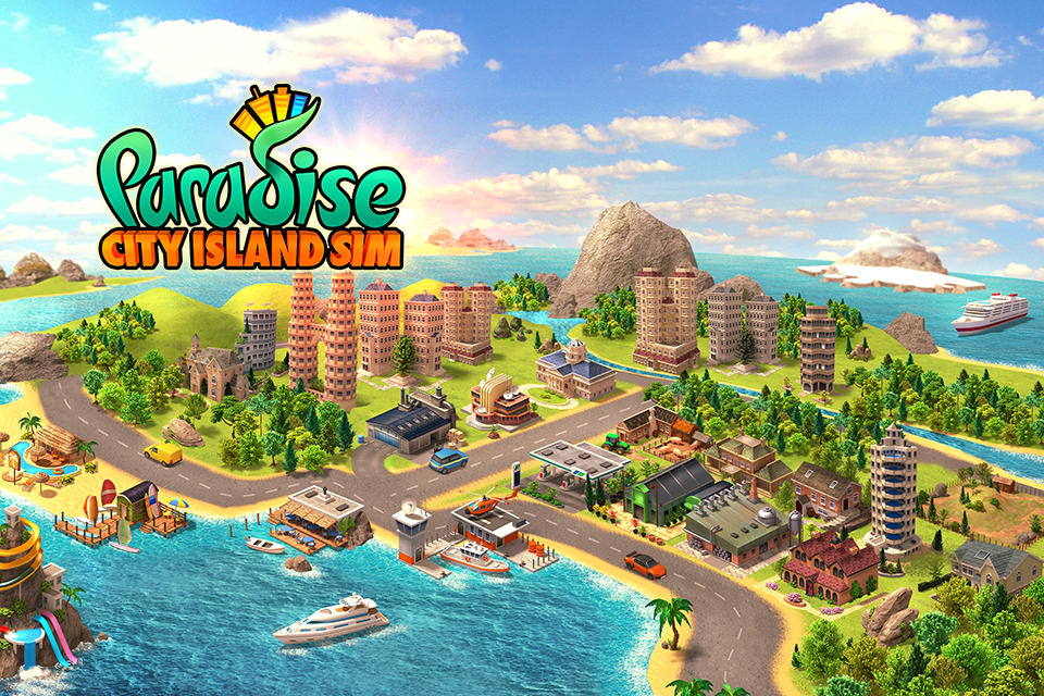 Sim Island Paradise City Island