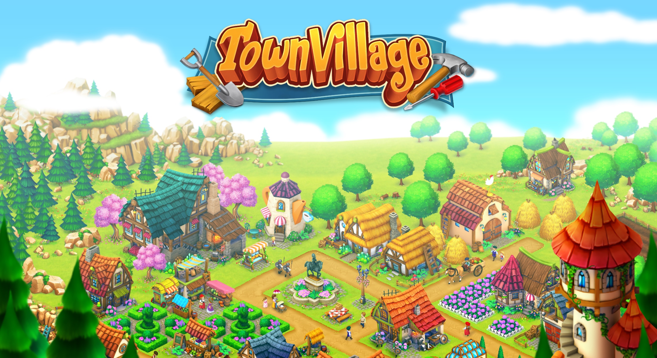 Welcome To The Sparkling Society Various Village Town Sim City